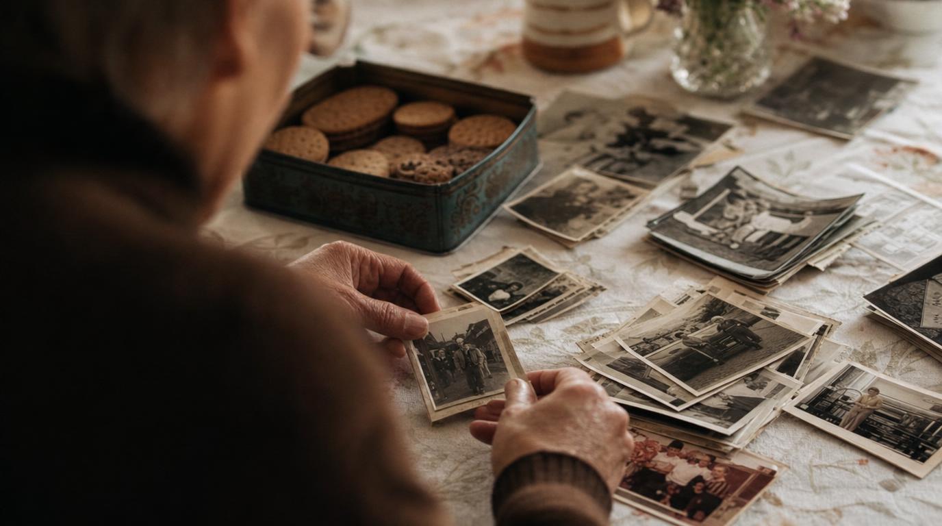 Organise family photographs