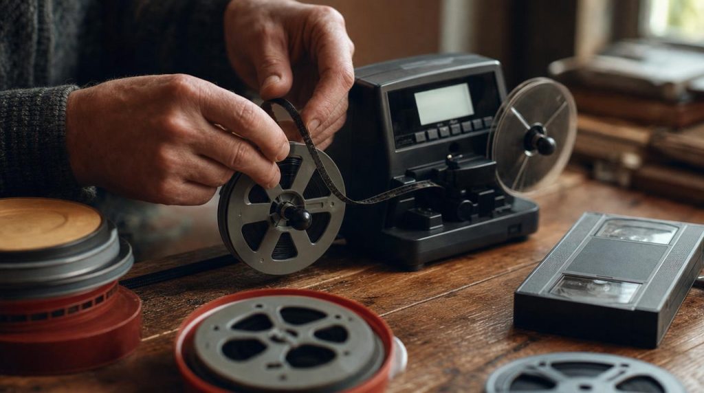 How to digitise old video and cine film