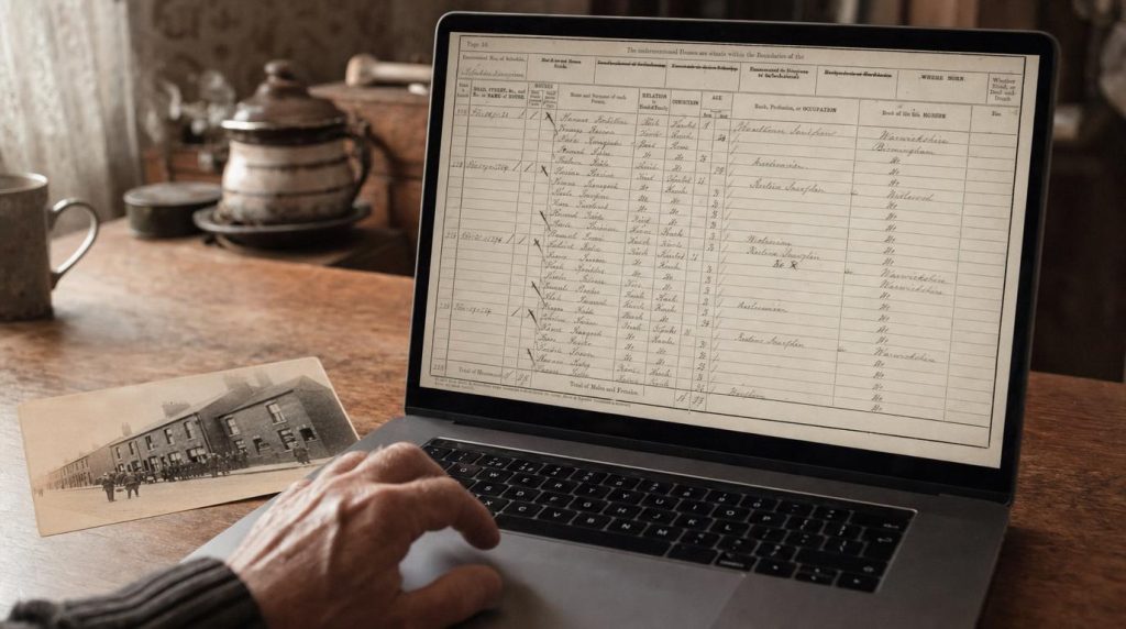 How to use genealogy sites